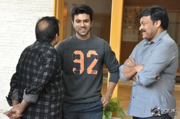 Chiranjeevi and Ram Charan Launches Basanti Song Teaser